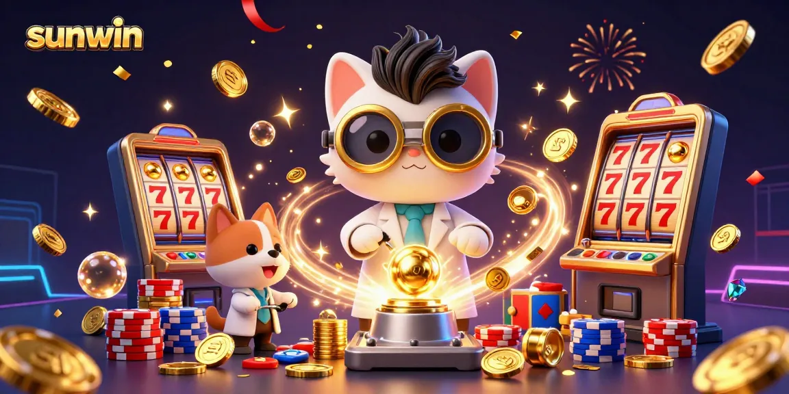 Experience thrilling moments with sunwin's exciting slot machine gameplay and engaging visuals.