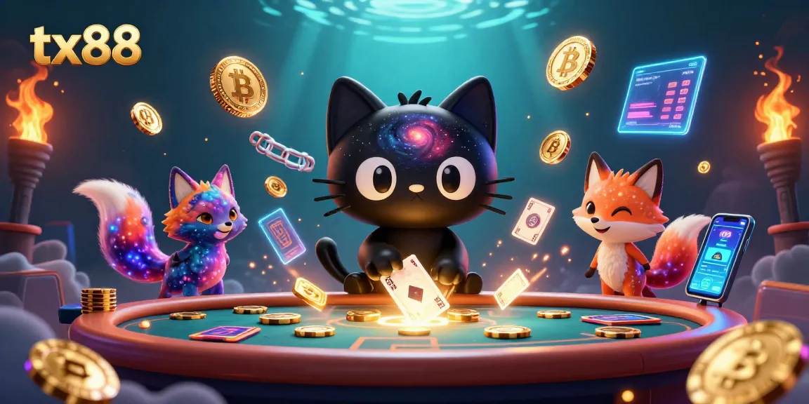 Explore gaming excitement with tx88, featuring crypto-themed casino action and stunning 3D visuals.