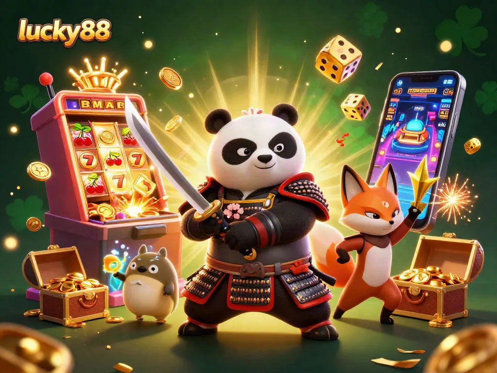 Experience thrilling wins with lucky88's exhilarating slot scenes featuring vibrant characters and explosive jackpots.